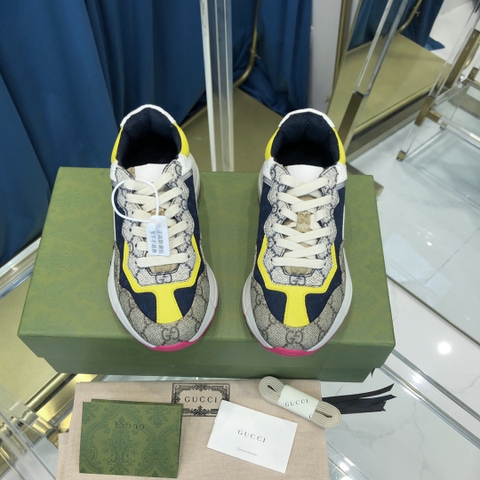 GIÀY GUCCI RHYTON GG ITALIA SNEAKERS SHOES UNISEX