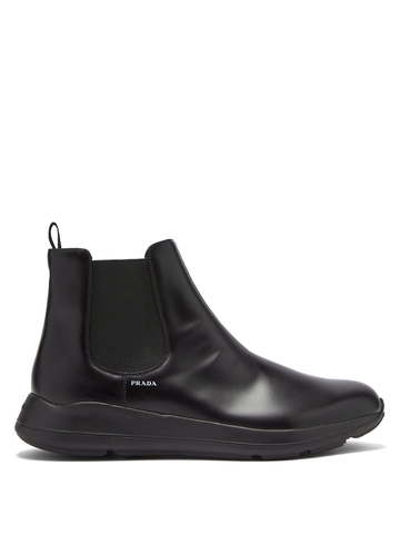 GIÀY PRADA  Leather chelsea boots
