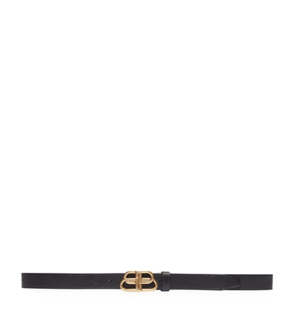 DÂY LƯNG BALENCIAGA  Leather BB Logo Belt 3CM