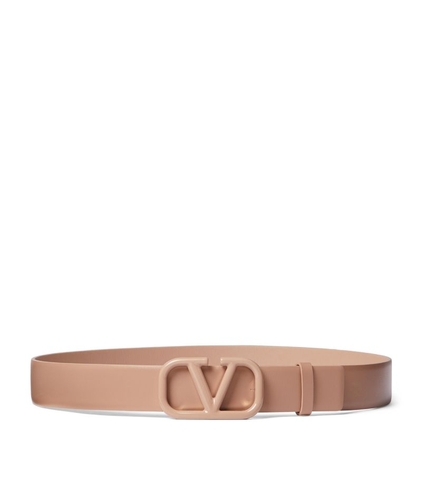 DÂY LƯNG VALENTINO GARAVANI  Leather Logo Belt 3CM