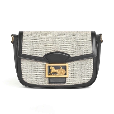 TÚI Celine Women Medium Sulky Bag in Textile and Calfskin