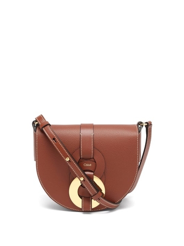 TÚI CHLOÉ Darryl grained-leather cross-body bag