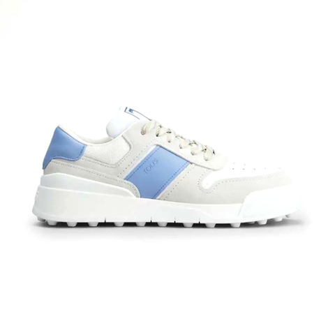 GIÀY TODS Unisex Sneakers in Suede and Smooth Leather-Blue