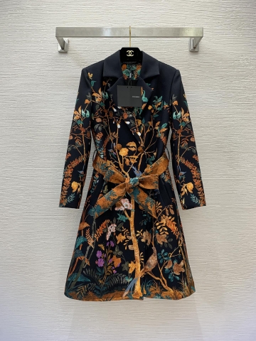 VÁY ÁO DOLCE & GABBANA Animal Party Long Dress High Classy