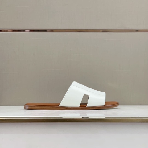 DÉP HERMES IZMIR WHITE H SANDAL AAA