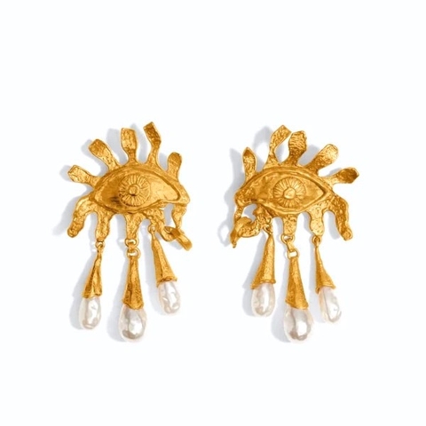 HOA TAI SCHIAPARELLI PARIS HÌNH Ổ KHÓA