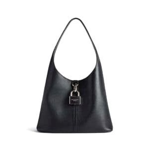 Túi Balenciaga Women Locker Medium North-South Hobo Bag in Black