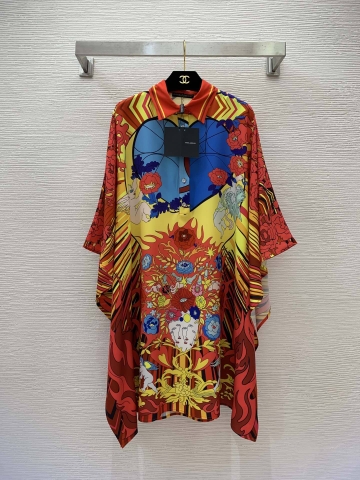 VÁY DOLCE & GABBANA Flower Party Long Dress High Classy