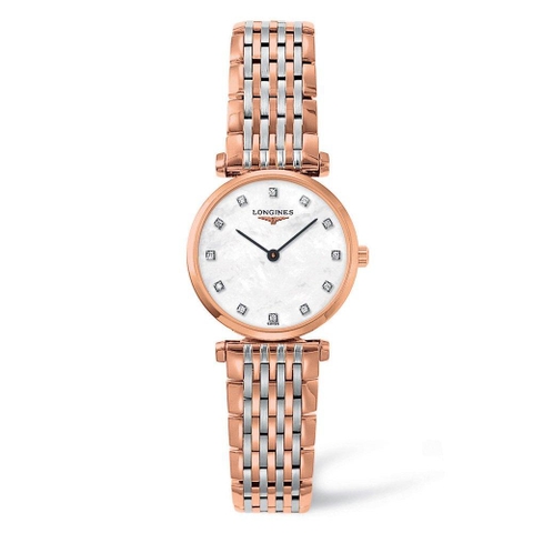 ĐỒNG HỒ Longines La Grande Classique Gold Plated and Stainless Steel Diamond Ladies Watch