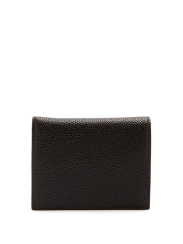 VÍ DA THOM BROWNE Bi-fold grained-leather wallet