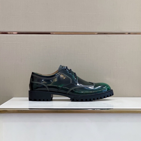 GIÀY VERSACE LEATHER BROGUES SHOES AAA