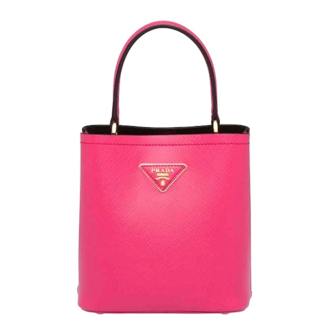 TÚI Prada Women Small Saffiano Leather Prada Panier Bag-Rose