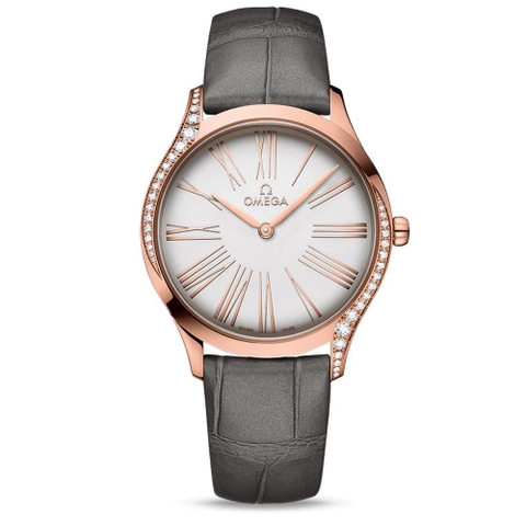 ĐỒNG HỒ OMEGA De Ville Tresor 18ct Sedna Gold Diamond Ladies Watch