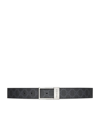 DÂY LƯNG GUCCI  GG Supreme Belt khóa trắng
