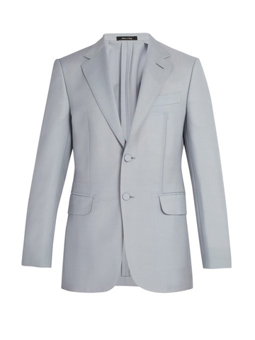 ÁO DUNHILL  Kensington single-breasted wool-blend blazer