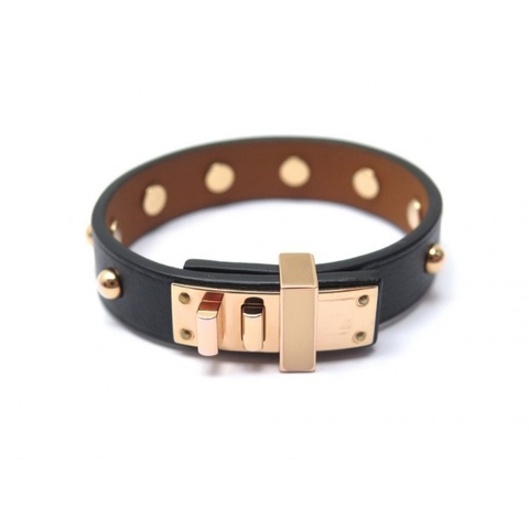 HERMES BRACELETS mini dog clous ronds