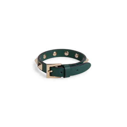 VALENTINO GREEN Rockstud Bracelet