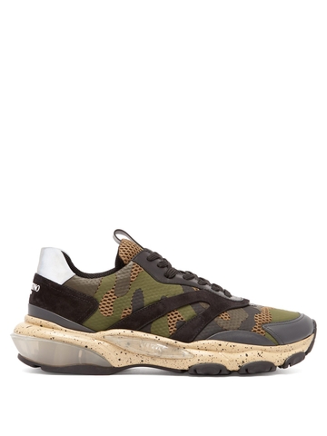 GIÀY VALENTINO  Bounce raised-sole low-top trainers