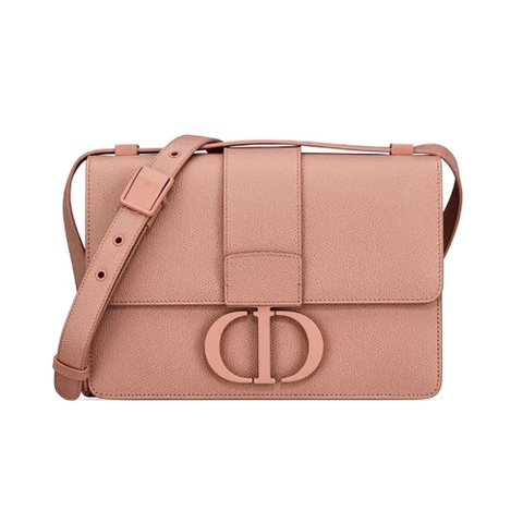 TÚI Dior Women 30 Montaigne Bag Ultramatte Grained Calfskin-Pink Top Quality