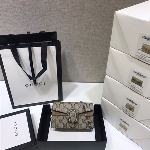 TÚI Gucci Dionysus GG supreme super mini bag Top Quality