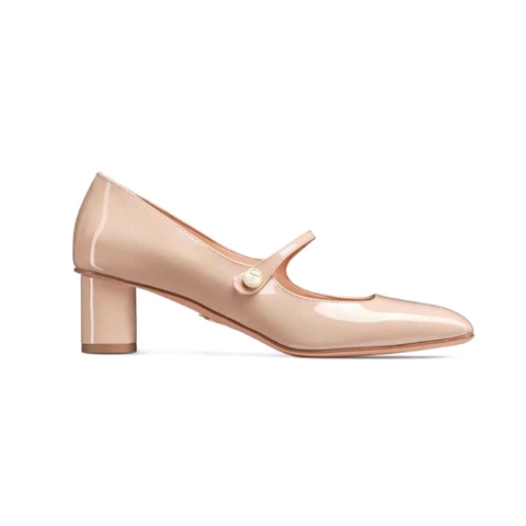 GIÀY Dior Women Jolie Dior Pump Nude Patent Calfskin