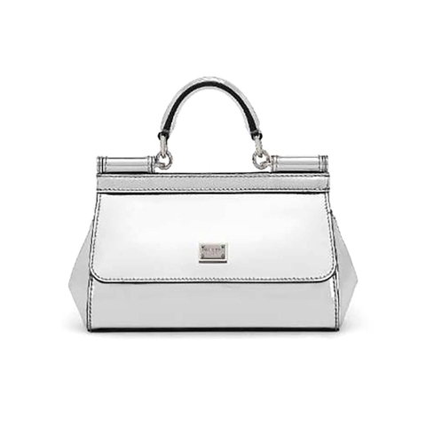 TÚI Dolce Gabbana D&G Women Small Sicily Handbag-Silver