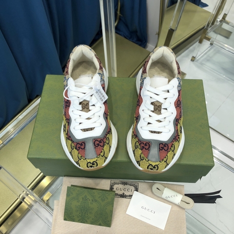 GIÀY GUCCI RHYTON GG ITALIA SNEAKERS SHOES UNISEX