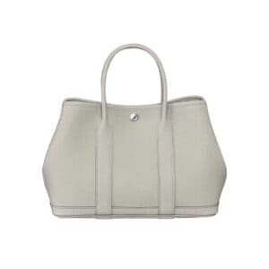 Túi Hermes Unisex Garden Party 30 Voyage Bag-White