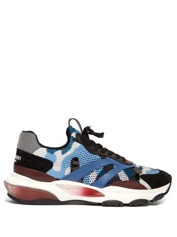 GIÀY VALENTINO  Bounce raised-sole low-top trainers