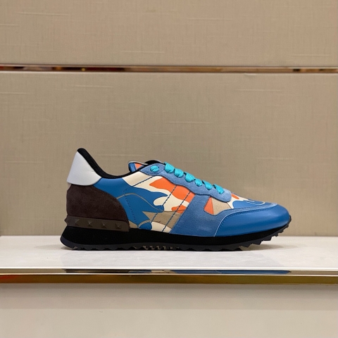 GIÀY VALENTINO STUDD LEATHER RUNNER SNEAKER SHOES AAA