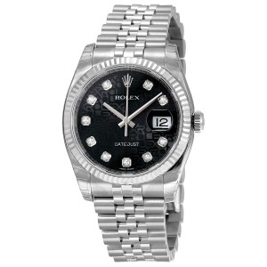 ĐỒNG HỒ ROLEX Oyster Perpetual 36 mm Black Dial Stainless Steel Jubilee Bracelet