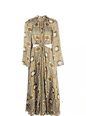 VÁY ALE'MAIS Flower Vintage Dress High Classy