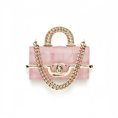 DÂY CHUYỀN CHANEL 25B DOUBLE CC PINK BAG