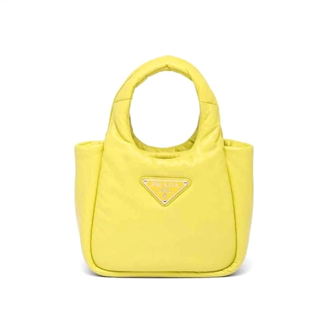 TÚI Prada Women Small Padded Prada Soft Nappa-Leather Bag-Yellow