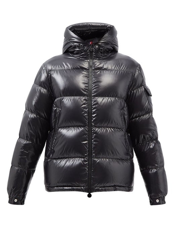 ÁO MONCLER Ecrins hooded quilted down coat