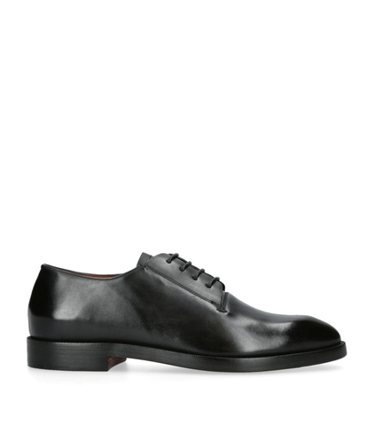 GIÀY ZEGNA Leather Torino Derby Shoes