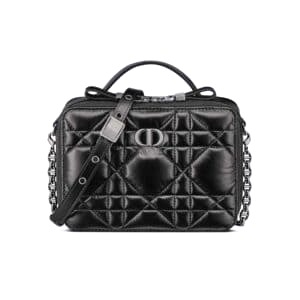 TÚI Dior Women 30 Mmontaigne Box Bag Black Multicolor Dior Oblique Jacquard Top Quality