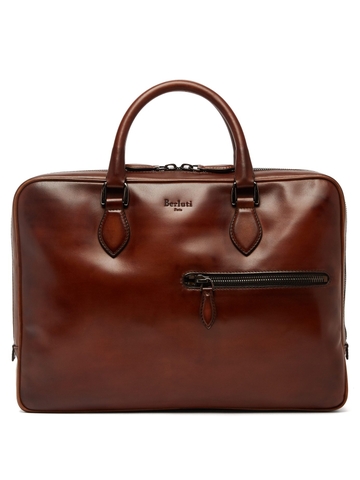 CẶP CÔNG SỞ BERLUTI  Venezia-leather briefcase