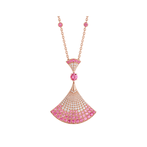 DÂY CHUYỀN BULGARI DIVAS’ DREAM PINK SAPPHIRE 18K ROSE GOLD