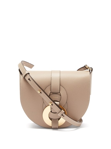 TÚI CHLOÉ Darryl grained-leather cross-body bag