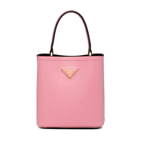 TÚI Prada Women Small Saffiano Leather Prada Panier Bag-Pink
