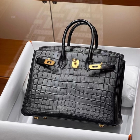 Túi Hermes Birkin Nior Niloticus 25CM Handmade khâu tay(Giá liên hệ)