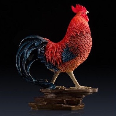 Bức gà trống phong thủy Đại Cát(giá liên hệ)