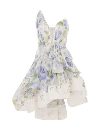 VÁY ZIMMERMANN NATURA DRAPEP MINI MID DRESS High Classy