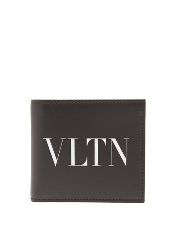 VÍ VALENTINO GARAVANI VLTN-print leather bi-fold wallet