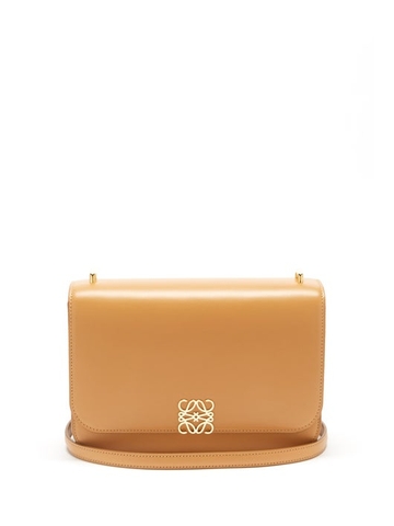 TÚI LOEWE Goya anagram leather shoulder bag