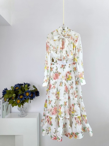 VÁY ZIMMERMANN Flower Vintage Dress High Classy