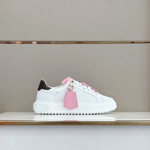 GIÀY LOUIS VUITTON TIME OUT MONOGRAM SNEAKERS SHOES AAA