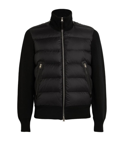 ÁO TOM FORD Wool-Blend Padded Jacket