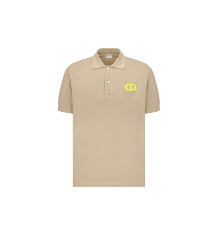 ÁO DIOR CD POLO SHIRT BEIGE